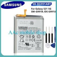 ราคา SAMSUNG Orginal EB BG991ABY 4000mAh Replacement Battery for Samsung Galaxy S21 5G SM G991B DS G991U Mobile Phone Batteries (18484005389)