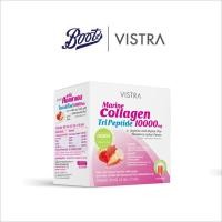 ราคา VISTRA วิสทร้า มารีนคอลลาเจนไตรเปปไทด์ 10000 มก รสสตรอเบอร์รี่ (12154919636)