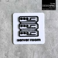 ราคา ป้ายไอคอนหน้าห้อง ป้ายชื่อหน้าห้องติดประตู ป้ายอะคริลิคนูนสวยมีมิติ สไตล์โมเดิร์น มินิมอลDesignfac (22551027025)