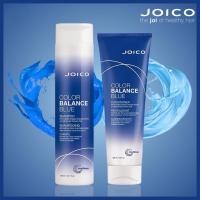 ราคา ไม่แท้คืนเงิน Joico Color Balance Blue Shampoo 300 ml Conditoner 250 ml สำหรับผมโทนน้ำตาล โทนบลอนด์ (22815407167)