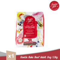 ราคา Sunday Pets Gentle Bake Beef Small Medium Adult Dogs อาหารสุนัขแบบอบ สูตรเนื้อวัวสำหรับสุนัขอายุ 1 ปีขึ้นไป 1 3kg (24098882986)