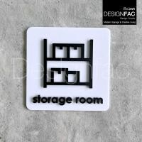 ราคา ป้ายไอคอนหน้าห้อง ป้ายชื่อหน้าห้องติดประตู ป้ายอะคริลิคนูนสวยมีมิติ สไตล์โมเดิร์น มินิมอลDesignfac (22551027017)