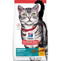 ราคา ฮิล Hills Science Diet INDOOR ADULT 1 6 อาหารแมว อายุ 1 6 ปี สูตรแมวเลี้ยงในบ้าน ขนาด 1 58 กก (21302252036)