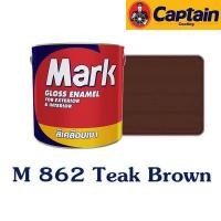 ราคา สีเคลือบเงา สีน้ำมัน กัปตัน มาร์ค Mark ขนาด 3 5 ลิตร หรือ 1 แกลลอน (19482364947)