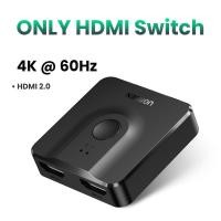 ราคา UGREEN HDMI Switch Bi Direction 4K 60Hz HDMI Switcher 1x2 2x1 Adapter 2 in 1 out Converter for PS4 3 Model 50966 (496306451)