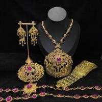 ราคา เครื่องประดับชุดไทยโบราณ สีทอง สีเงิน พร้อมหัวเข็มขัดและต่างหูแบบหนีบ มีแบบเซต (24136711109)