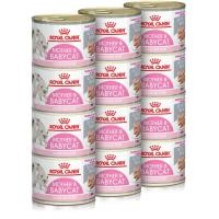 ราคา Royal Canin BabyCat can 195 g x 12 can อาหารแมวแบบเปียก สำหรับลูกแมวและแม่แมวตั้งท้องหรือให้นมลูกแมว 195กรัม x 12กระป๋อง (431241623)