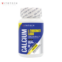 ราคา แคลเซียม แอลทรีโอเนต 1000 mg x 1 ขวด VITATECH Calcium L Threonate 1000 mg ไวต้าเทค แคลเซียมแอลทรีโอเนต แอล ทรีโอเนต Calcium LThreonate L Threonate แอลทรีโอเนท (20401752839)