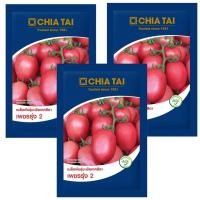 ราคา เมล็ดพันธุ์มะเขือเทศสีดา เพชรรุ่ง 2 ตราเจียไต๋ บรรจุ 4000เมล็ด (23412864429)