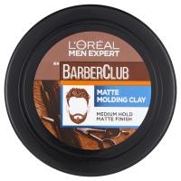 ราคา LOreal Men Expert Barber Club Defining Fiber Cream Matte Molding Clay Slick Fixing Pomade 75ml Imported (21191555516)