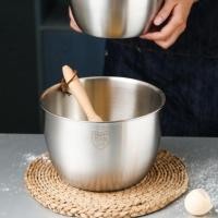 ราคา Kitchen Stainless Steel 304 Mixing Bowl Deep Design Cooking Baking Cake Bread Salad Kitchen Mixer Bowl (23057274144)