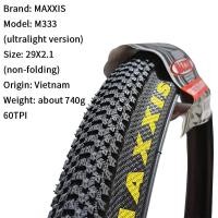 ราคา Maxxis M333 PACE Mtb ยางรถจักรยาน 26 1 95 26 2 1 27 5 X1 95 27 5x2 1 29 x 2 1 29er จักรยานเสือภูเขายางลวดเหล็กจักรยาน 1PC (24256195504)