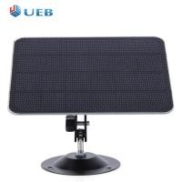 ราคา ชุดแผงโซล่าแผงเซลล์แสงอาทิตย์โมโนคริสตัลไลน์ขายึดปรับได้3W 5V แผงโซล่า360ติดผนังสำหรับกล้องวงจรปิดกลางแจ้งไร้สาย (23780172881)