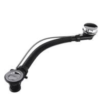 ราคา สะดืออ่างอาบน้ำ พร้อมท่อระบายน้ำ ยาว 550 mm ใช้กับอ่างอาบน้ำได้ทุกแบรนด์ ทุกยี่ห้อ (23104326470)