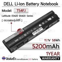 ราคา รับประกัน ปี 1 แบตเตอรี่ โน้ตบุ๊ค แล็ปท็อป Inspiron Dell 5420 14R Dell Latitude E5430 E5420 E5520 E5530 E6420 E6430 E6440 E6520 E6530 E6540 T54FJ N3X1D Battery Notebook Laptop 5200mAh (11297270813)