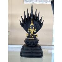 ราคา พระสมเด็จจักรพรรดิ์ ปางนาคปรก หล่อจากแร่เหล็กน้ำพี้แท้100 ฐานกว้าง 6 นิ้ว สูง 13 นิ้ว (19482885836)