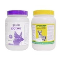 ราคา แพ็คคู่ แคลเซียม zootavit zootamin กระป๋องละ1600เม็ด ซูตาวิท ซูตามิน โปรดอ่านรายละเอียดก่อนสั่งซื้อ (24431167008)