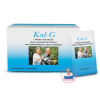 ราคา KAL G Collagen แคล จี ผลิตภัณฑ์เสริมอาหาร คอลลาเจน ไฮโดรไลเซท ชนิดผงชง 1กล่อง 30 ซอง (22215921366)