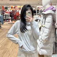 ราคา UNIQLO เสื้อโค้ทกันแดด Uv 2022ใส่ในบ้านเดรสแขนยาวมีฮู้ดตาข่ายบางระบายอากาศได้444531ญี่ปุ่นแท้ (18026418900)