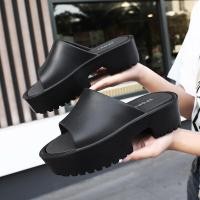 ราคา 616ANRUO Slippers Womens Summer New Style Womens One Piece Slippers Waterproof Beach Sandals Home Flat Bottom Non slip Bathroom Slippers Elevated Shoes Women (22064754035)