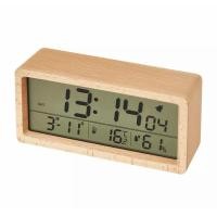 ราคา พร้อมส่ง ไม้ไผ่ LED ไม้นาฬิกาปลุกดิจิตอลไม้ Despertador Desktop อิเล็กทรอนิกส์ AAA นาฬิกาตาราง Decor ไม้นาฬิากา (17139480223)