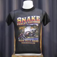 ราคา เสื้อผ้าบางฮาเลย์ Harley Davidson ผ้ามุ้งบางใส่สบาย สไตล์วินเทจ ป้ายVintage 3D EMBLEM (9613661455)