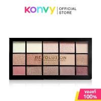 ราคา Makeup Revolution Re loaded Eyeshadow Palette 16 5g เมคอัพ รีโวลูชั่น พาเลทอายแชโดว์ 15 เฉดสี (24049212550)