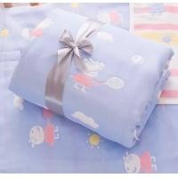 ราคา ผ้าห่มสาลู ถักทอ 6 ชั้น ผ้าสาลูผืนใหญ่ ขนาด 5 ฟุต 150 x 200ซม ลวดลายการ์ตูน ผ้าห่อตัว ผ้าห่มเด็ก (21485438237)