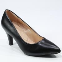 ราคา รองเท้า 919 C1AC1B รองเท้าคัชชูนักศึกษา รองเท้าส้นสูง รองเท้าคัชชูสีดำ 3 นิ้ว FAIRY หนัง PU (18539341010)