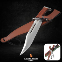 ราคา Xtreme Store มีดพกพา Rambo III Machete มีดเดินป่า มีดพก มีดและชุดเครื่องมืออเนกประสงค์ ดามไม้แท้ แถมฟรี ปลอกใส่มีดอย่างดี มีสินค้าพร้อมส่ง ขนาด 42 5 CM (21205624875)