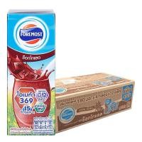 ราคา โฟร์โมสต์ นมยูเอชที รสช็อกโกแลต 180 มล x 48 FOREMOST UHT Milk Chocolate Flavor 180 ml x 48 (23042182786)