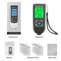 ราคา Aideepen Coating Thickness Gauge HW 300PRO มิเตอร์ดิจิตอลที่ดีที่สุดสำหรับการวัดความหนาของสีรถยนต์ความละเอียด1Mils Automatic Detection (16018817632)