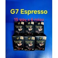 ราคา G7 Espresso coffee 15 ซอง x 6 กล่อง ล็อตใหม่ (23862889707)