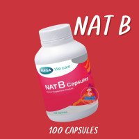 ราคา Mega wecare NAT B Capsules เมก้าวีแคร์ แนทบี แคปซูล วิตามินบีรวม 1 กระปุก (24270291877)