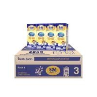 ราคา นมกล่องUHT ยูเอชที S26 Gold Progress เอส 26 โกล์ด โปรเกรส สูตร3 180มล บรรจุ36กล่อง (24456466656)
