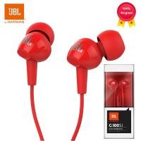 ราคา หูฟัง JBL C100SI แบบมีสายสเตอริโอดั้งเดิมหูฟังแบบอินเอียร์หูฟังเอียร์บัดแบบมีไมโครโฟนเสียงดนตรีทุ้มลึก3 5มม หูฟังแจ็ค (24392696303)