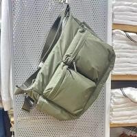 ราคา NEW Japan 2025 UNIQLO Casual All match Sports style Waterproof Nylon Fabric Tooling Shoulder Bag Bag Simple Large Capacity Messenger Bag Tote Bag Genuine (23987262560)