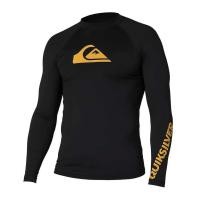 ราคา เสื้อว่ายน้ำแขนยาว ผู้ชาย Quiksilver rash guard โลโก้เหลือง (17770758374)