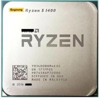 ราคา Ryzen 5 1400 R5 1400 3 2 GHz ใช้เกมเซน0 014 Quad Core เครื่องประมวลผลซีพียูแปดเกลียว AM4เต้ารับ YD1400BBM4KAE (17499435640)
