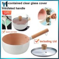 ราคา Homelements หม้อตุ๋นแบบไม่ติดพร้อมฝาปิดหม้อตุ๋นกับปากเทและด้ามไม้ซุปก๋วยเตี๋ยวซุปนมร้อน แจกช้อนและเศษผ้า (22599845459)
