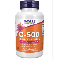 ราคา NOW Vitamin C 500 Calcium Ascorbate 100 250 Capsules (22975436624)