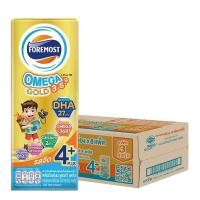 ราคา โฟร์โมสต์ โอเมก้าโกลด์ 4 รสจืด 180 มล 24 กล่อง FOREMOST Omega Gold 4 Plain 180 ml 24 boxes (23042522340)