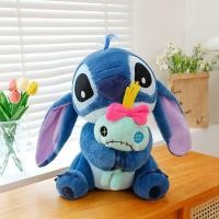 ราคา 30 45 ซม Disney Lilo Stitch ตุ๊กตา Scrump การ์ตูนสีชมพู Angel Plush ของเล่นน่ารักอะนิเมะตุ๊กตา Kawaii เด็กของขวัญวันเกิด (24491605730)