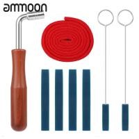 ราคา ammoon Piano Tuning Kit Tuning Wrench Hammer Temperament Strip Mute Kit Piano DIY Fixing Set (19644464714)