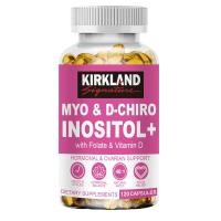 ราคา KIRKLAND Myo D Chiro Inositol Capsules ประโยชน์ต่อความสมดุลของฮอร์โมนเพศหญิง (24144838438)