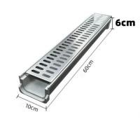 ราคา สวนในบ้าน รางน้ํา U grooveรางน้ําสําเร็จรูป สวนสแตนเลสรางน้ําท่อระบายน้ําคลุมร่องพื้น รางระบายน้ำ (24438066463)