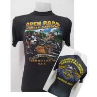 ราคา เสื้อผ้าบาง Harley เสื้อยืดวินเทจ ผ้ามุ้ง50 50 เสื้อฮาเลย์ป้าย 3D EMBLEM (21249680903)