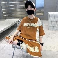ราคา LOBER ชุดเด็กผู้ชายเท่ๆ ชุดเด็กผู้ชาย เสื้อเด็กชาย กางเกงขาสั้นเด็ก เสื้อผ้าเด็กผช ชุดหล่อเด็กชาย (24002099361)