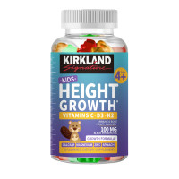 ราคา Kirkland Height Growth Gummies สำหรับเด็กที่มีแคลเซียม วิตามินดี ซี เค2 แมกนีเซียม และสังกะสี (24208285275)