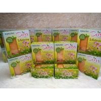 ราคา สบู่ สมุนไพรดอส doss สบู่ดอส สบู่สมุนไพรไวท์เทมนิ่ง สูตรอโรม่า ชำระล้างแบคทีเรีย สบู่ดอส หอม (24268815660)
